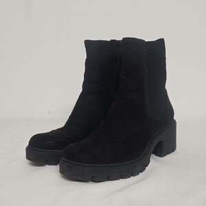 No Boundaries Black Ankle Booties